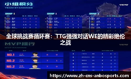 全球挑战赛循环赛:TTG强强对话WE的精彩绝伦之战